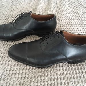 Meermin Mallorca black calf oxfords